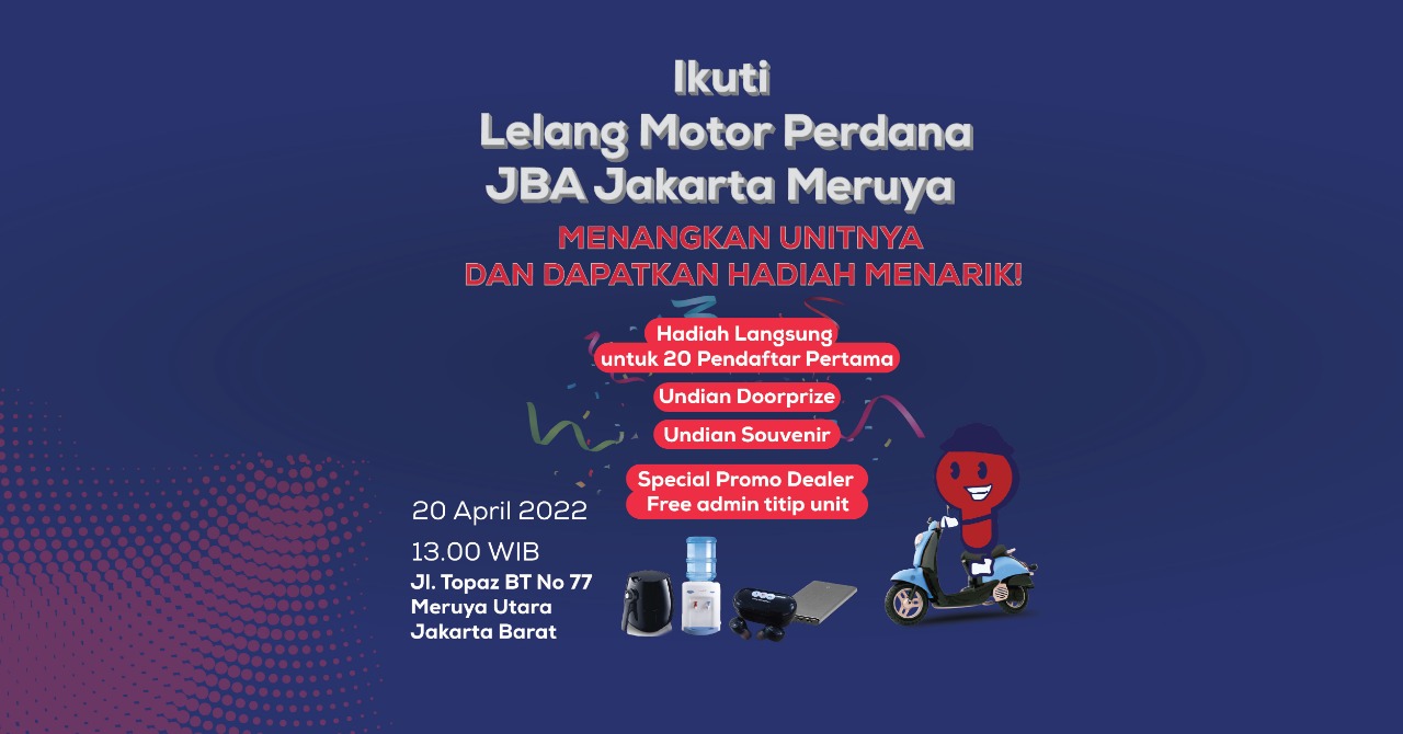 News picture Nostalgic, Now JBA Jakarta Meruya Branch Holds Motorcycle Auction Again